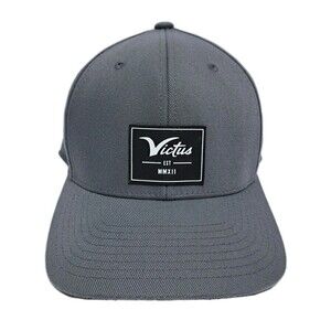 Victus Est MMXII Adjustable Hat Cap Mesh Back Skateboard Men Women Black Gray
